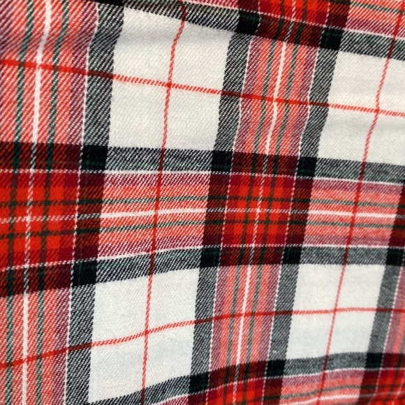 🆕 Banana Republic Red Plaid Pajama Pants, Size XL - Picture 4 of 6